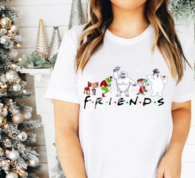 Friends Christmas tee