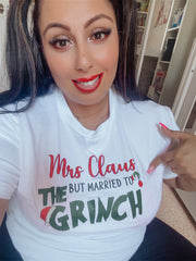 Mrs Claus but married to the Grinch