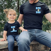 Rad like Dad Bluey tee